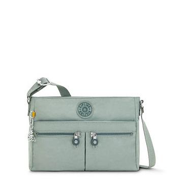 Kipling New Angie Crossbody Bags Tender Sage | AU 1197VR